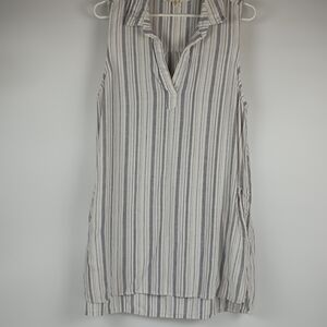 Striped Sleeveless Women's Top